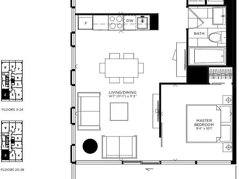 28 Wellesley St E #1702 — Photo 3