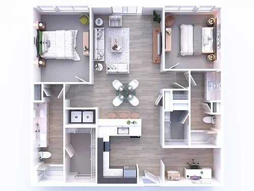 Floor plan B6 - II