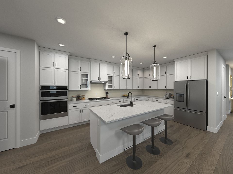 Skip takeout and prep dinner in the well-appointed kitchen.