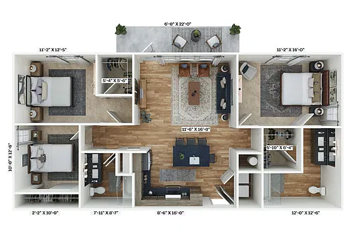 Floor plan C1