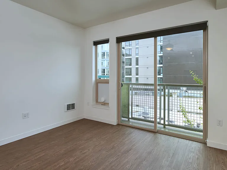 Living Room with Juliet Balcony and Hard Surface Flooring