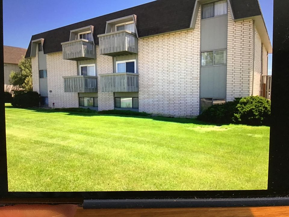 This is the street view of the front of our building. There are three floors with 4 units on each floor, 12 units in the building.