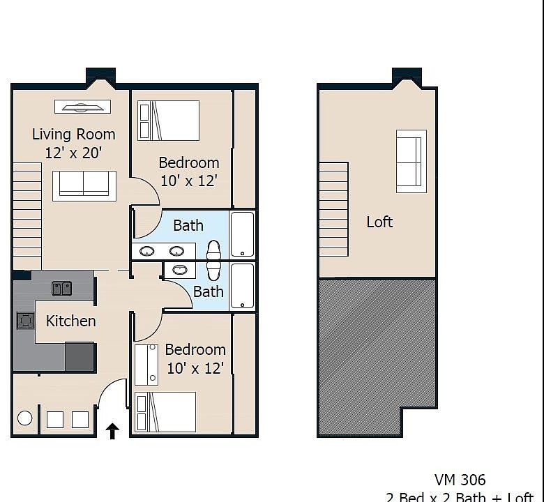 1st image of 5907 Monterey Rd #306-L