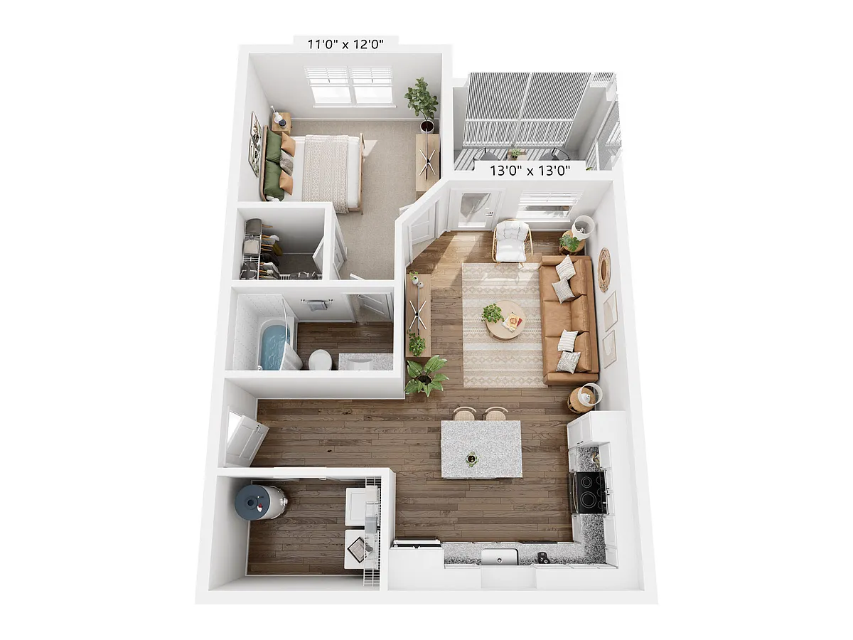 Floor plan A1