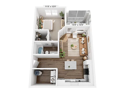 Floor plan A1