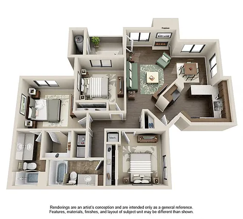 Floor plan C1