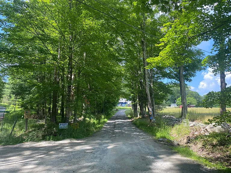 The driveway