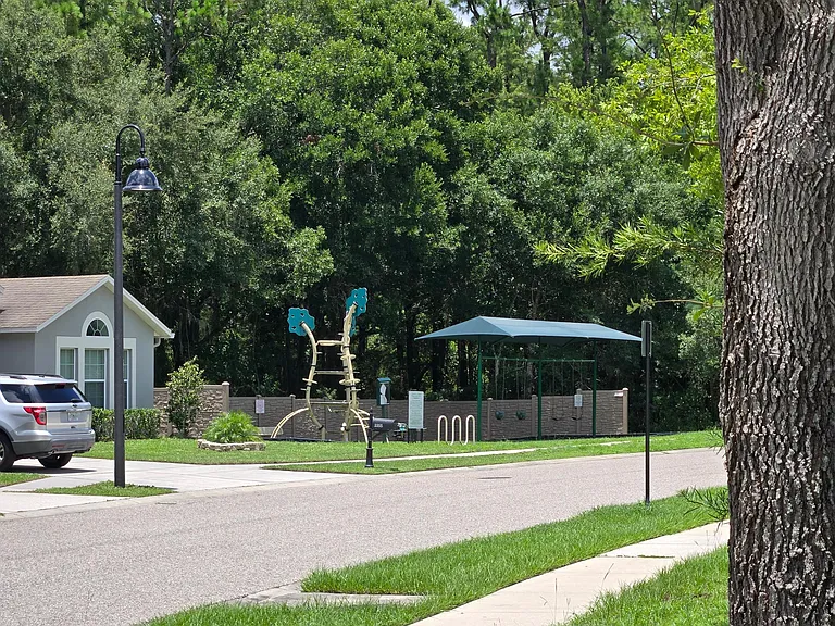 Playground acrooss the street