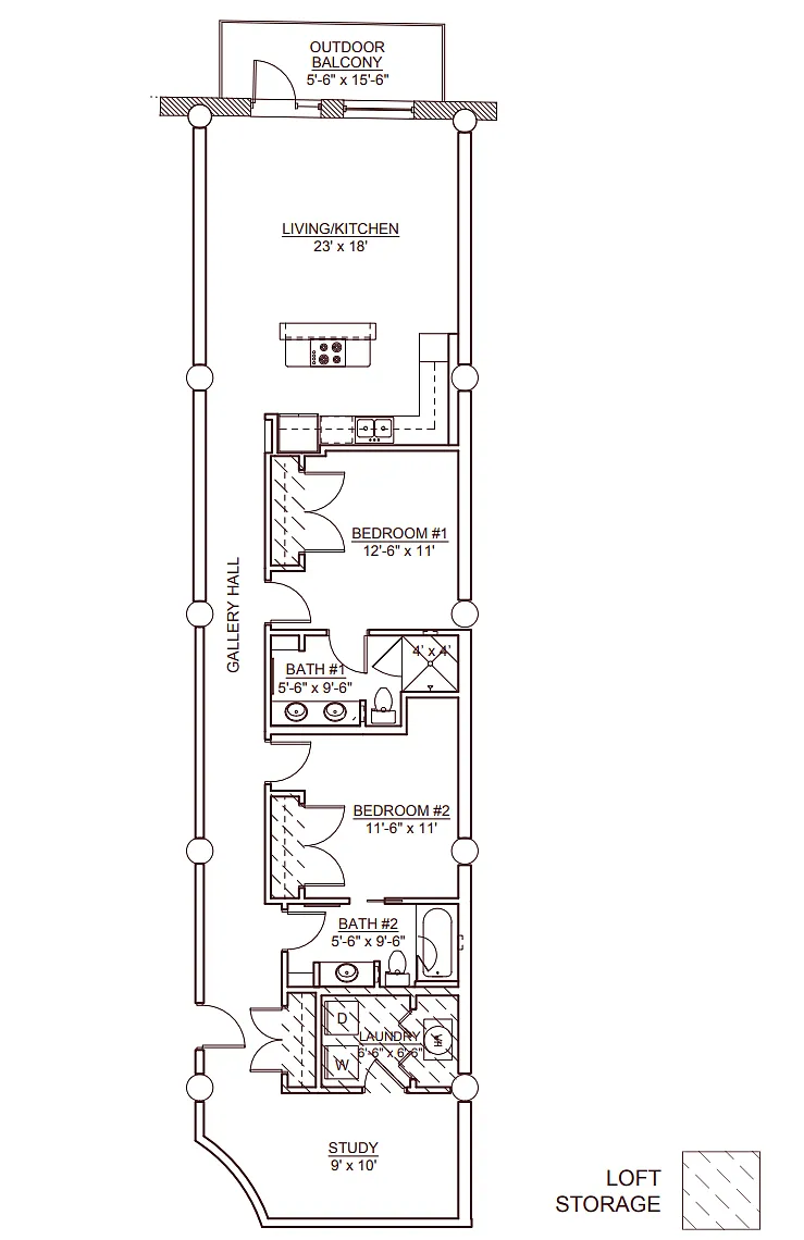 Floor plan Taylor