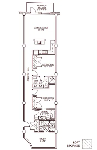 Floor plan Taylor