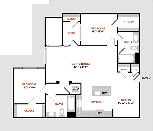 Floor plan Plan 2I