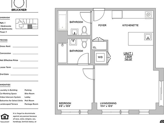 2nd image of 101 Bruckner Blvd #7E