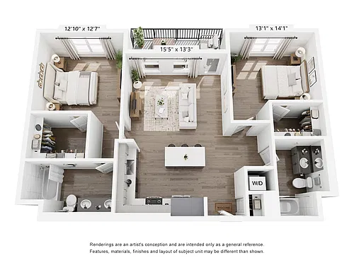 Floor plan B2