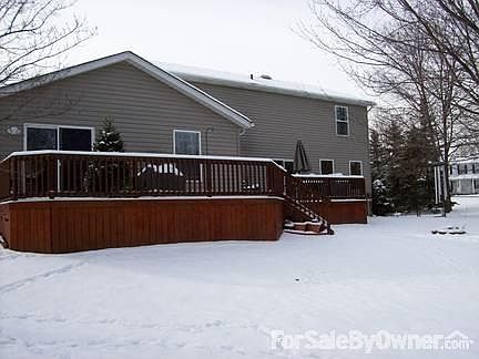 large custom deck