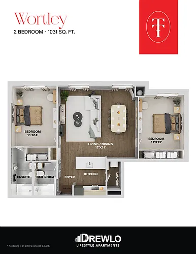 Floor plan 214