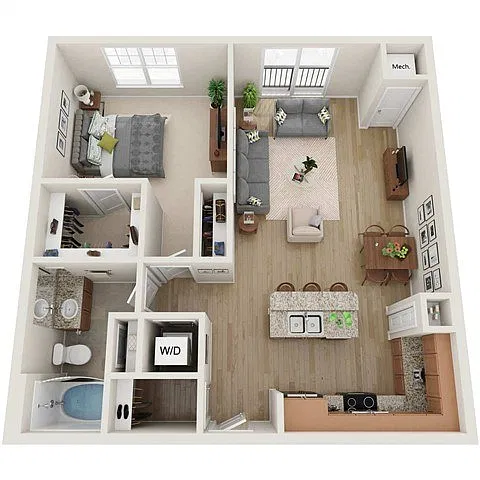 Floor plan Roosevelt
