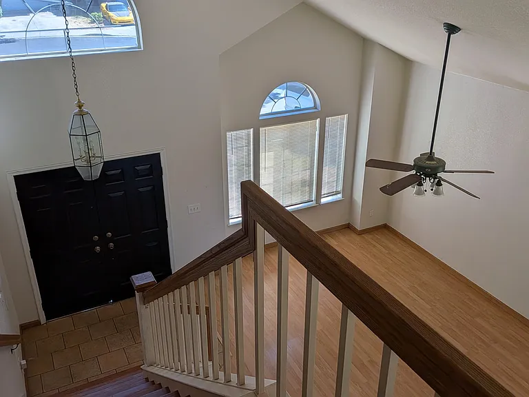 Living Room view from Stairs Landing (small loft)