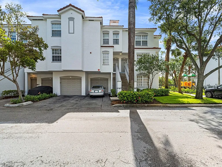 Select homes feature attached garages.