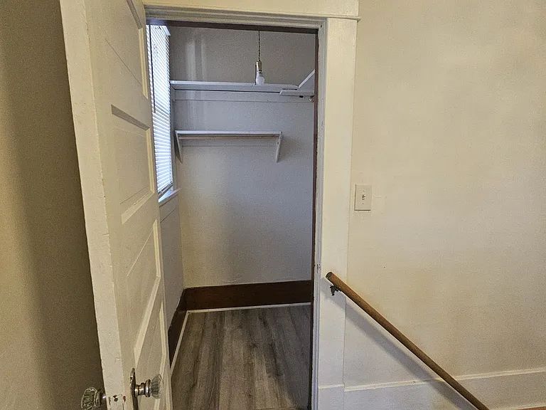 Walk-in coat closet!