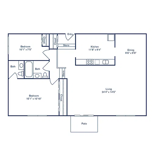 Floor plan TEN35