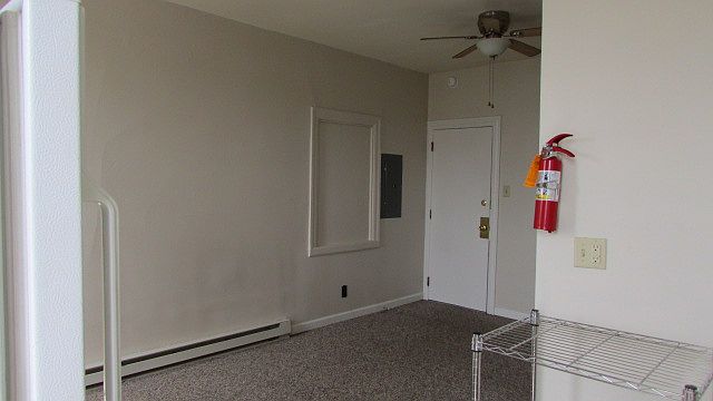 Living & Bedroom area from view of kitchen