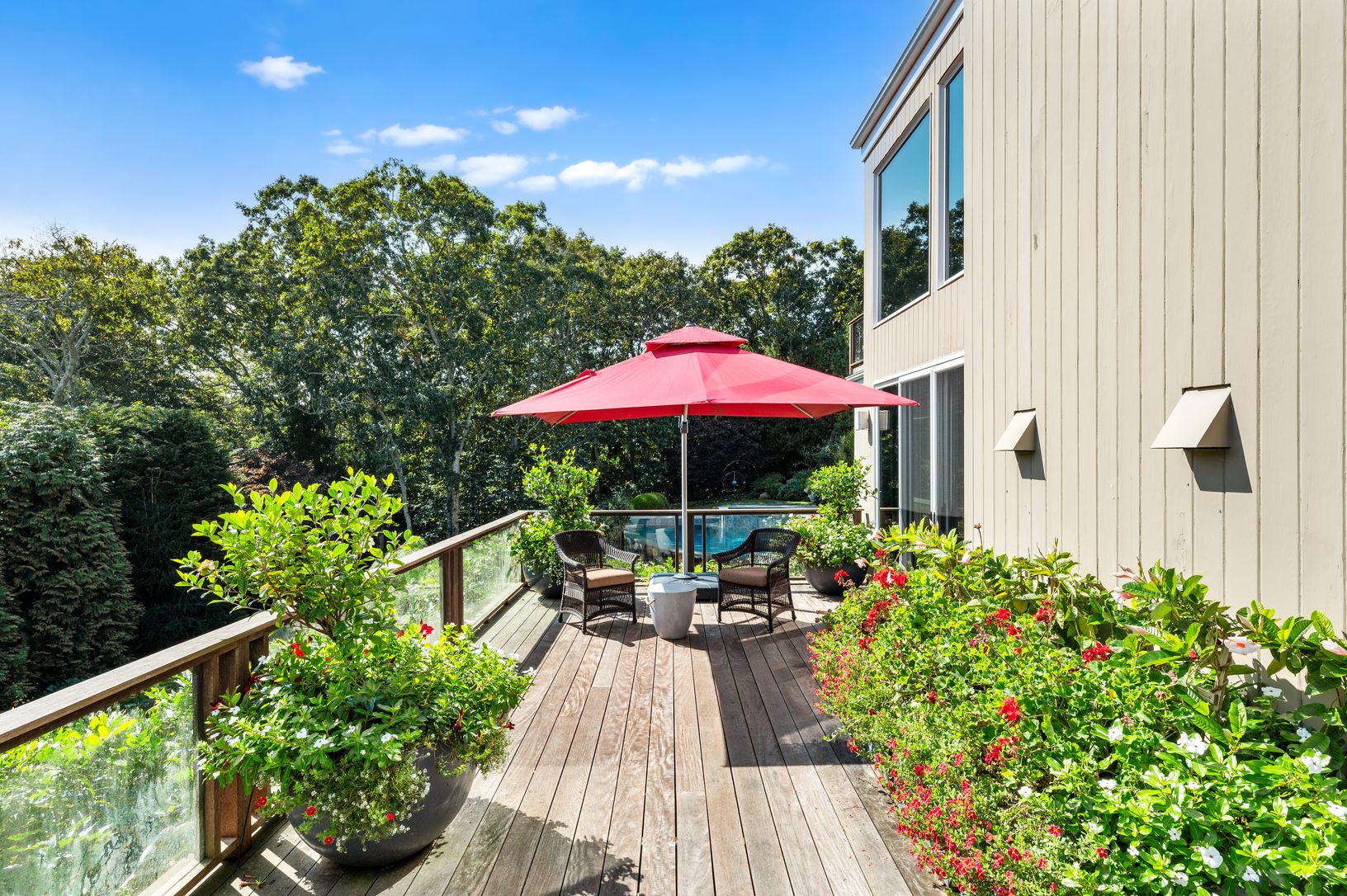  Ipe Deck Overlooking the Grounds