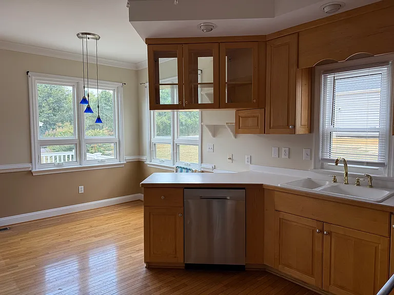 kitchen and dinette area