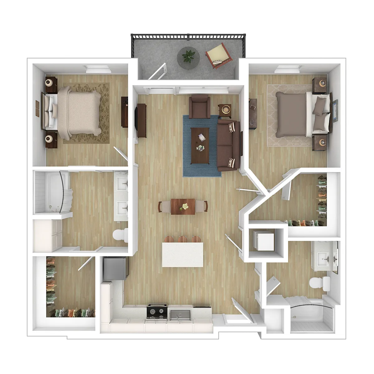 Floor plan B2