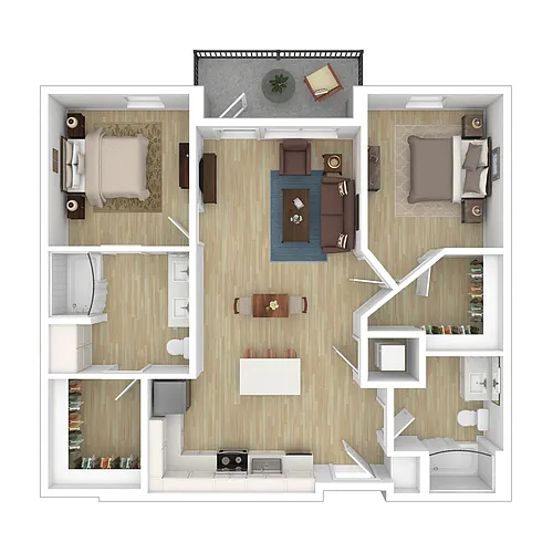 Floor plan B2