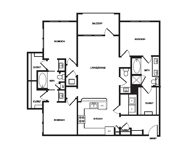 Floor plan Maple A