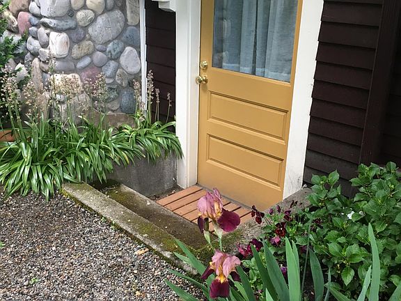 Separate private entrance