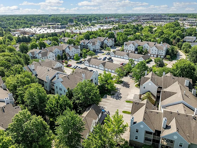 Drone View of Property