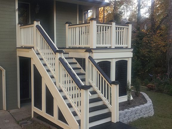 Custom-deck built November 2013, designed and built by an architect.