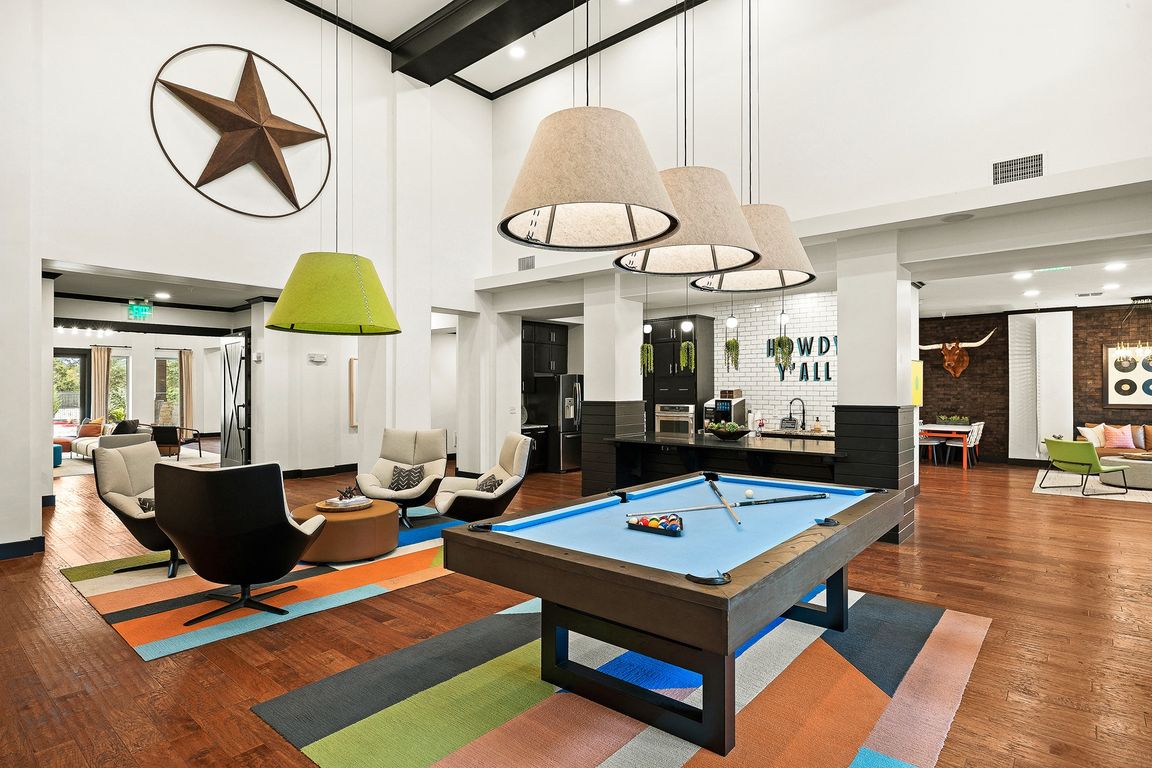 Social Lounge with Billiards