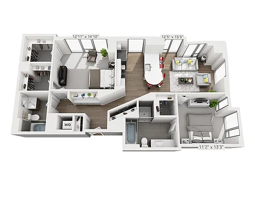 Floor plan B2I