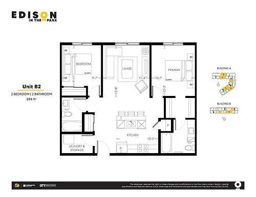 Floor plan B2