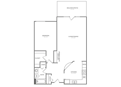 Floor plan A1W