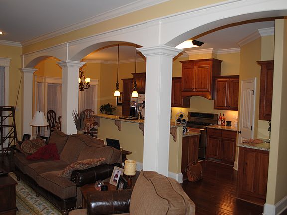 Kitchen and Living Room