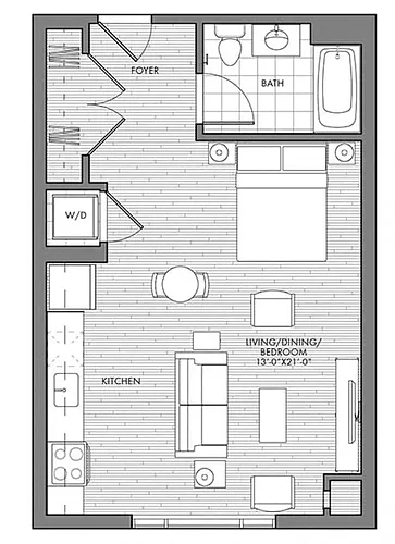 Floor plan S1A