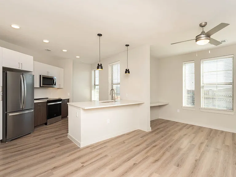 Living Room with Hard Surface Flooring