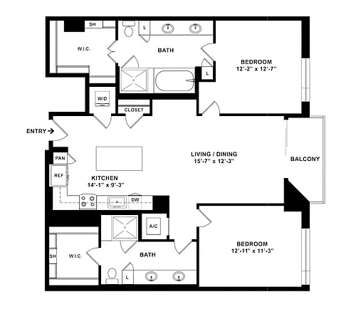 Floor plan B4