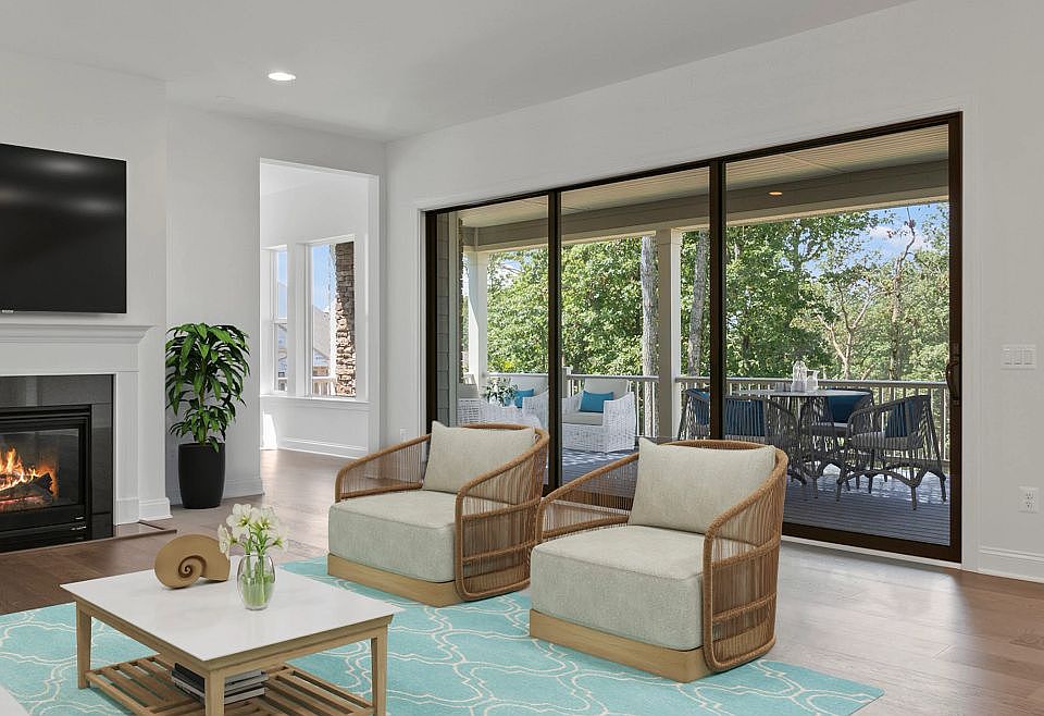 Virtually Staged Great Room