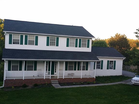 A view from the front lawn