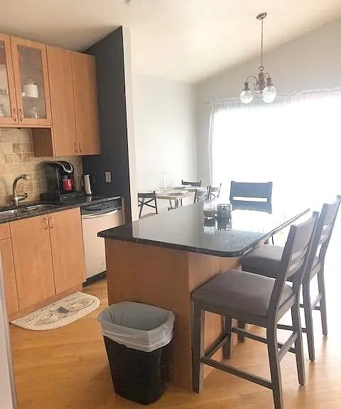 Kitchen and Island