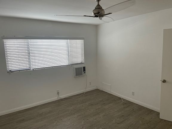 Bedroom with air conditioner