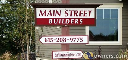 Custom Builder on walkout lot