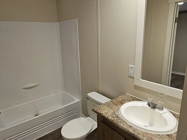 Master bathroom view