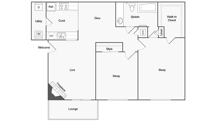 Floor plan Stapleton