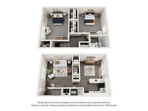 Floor plan 2X1.5 The Belmont