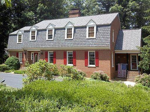 View over the azaleas